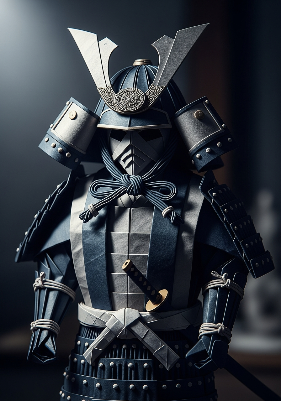 Самурай оригами