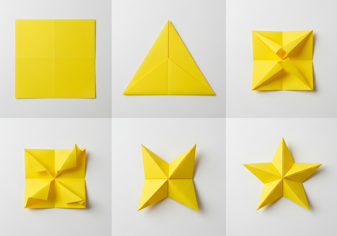 Бумажная звезда — новичок